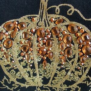 Karen Scott Black Cotton Top